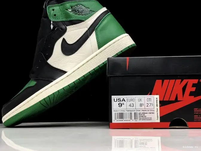 Rep MAX Air Pine OG High Jordan NRG 555088-302 Green Sail-Black 1 0610